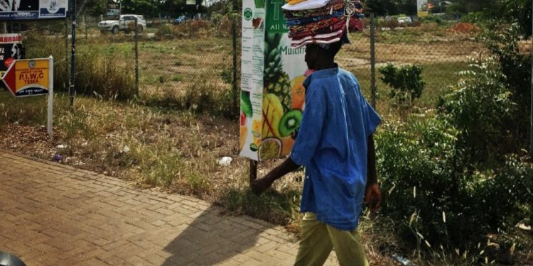 "Illustration by Joycedzide, used under a copyright license from Wikimedia Commons. Young migrant worker."