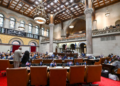 A view of the New York State Assembly Chamber as lawmakers discuss legislative bills during the final session at the state Capitol in Albany, N.Y., on Wednesday, June 7, 2023. (AP Photo/Hans Pennink)