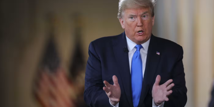 Trump weighs in on reparations for slavery