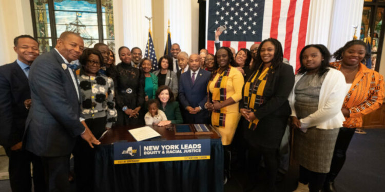 New York reparations commission names chair at inaugural meeting