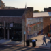 A man strolls through downtown Springfield, Ohio, on September 16. (Jessie Wardarski/AP)