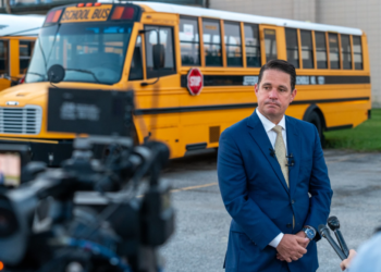 On August 9, 2023, JCPS Superintendent Marty Pollio addressed reporters' questions.
