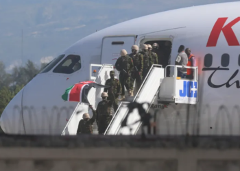 Kenyan police contingent arrives in Haiti as protests roil Nairobi