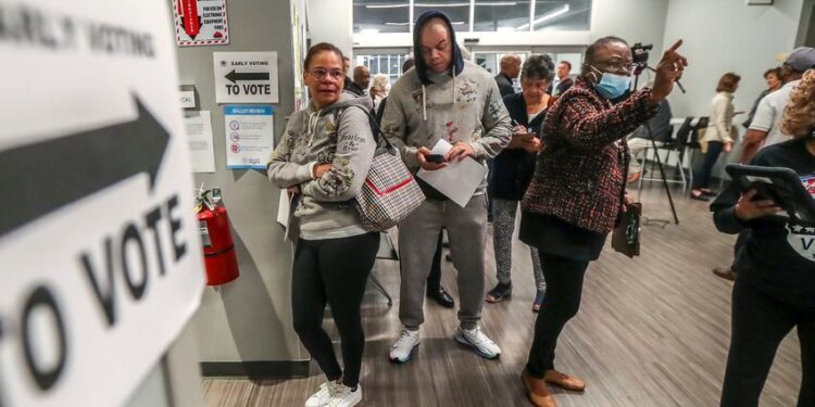 Georgia Legislators ease path to challenge voter registrations