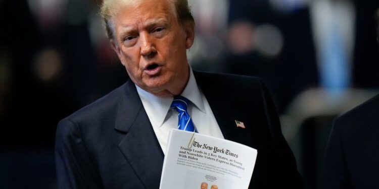 Trump takes lead in 5 crucial states, as Biden faces discontent among young and non-white voters