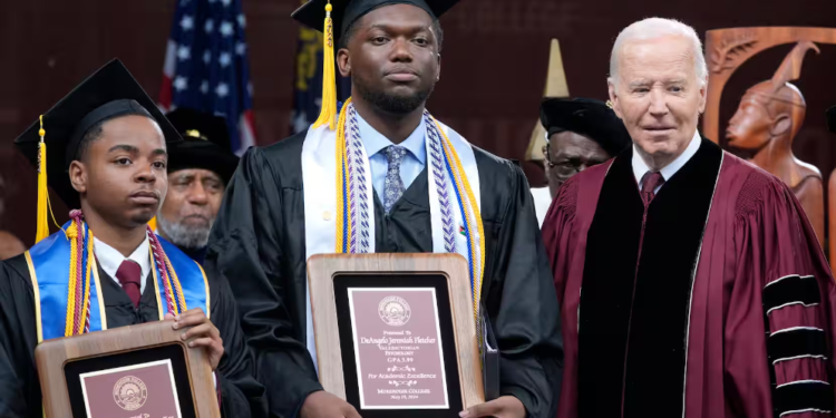 Fact-checking President Biden’s claims on Black employment, health insurance, and wealth