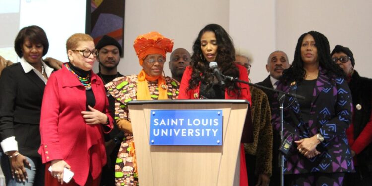 Descendants of enslaved individuals at St. Louis University quantify ancestral unpaid labor