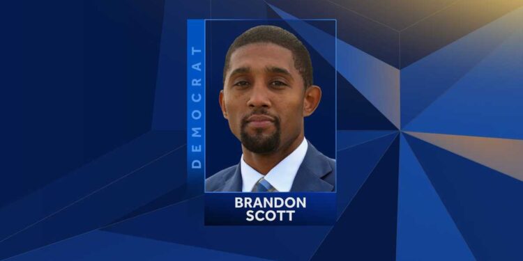 Brandon Scott secures victory in Baltimore city Democratic Primary