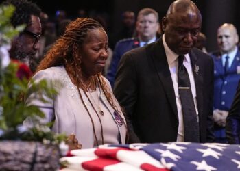 Hundreds attend funeral for Roger Fortson, Black airman slain by Florida deputy