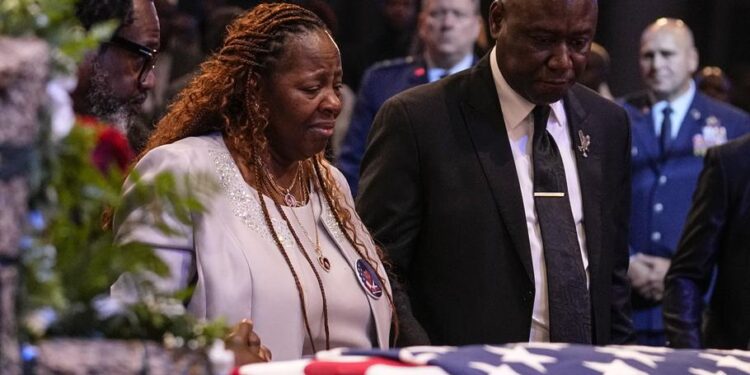 Hundreds attend funeral for Roger Fortson, Black airman slain by Florida deputy