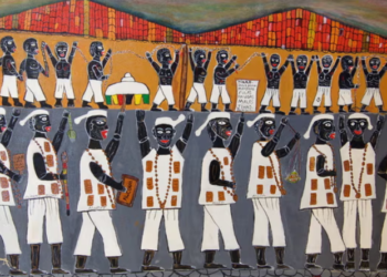 "Revolt of the Malês" by Sol Bahia. Photo credit: Con/Vida.