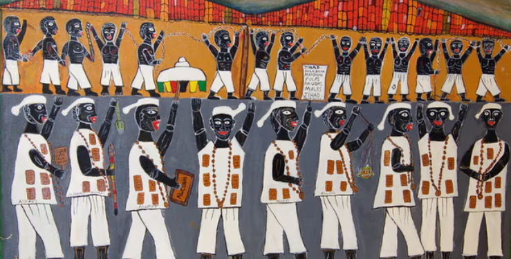 "Revolt of the Malês" by Sol Bahia. Photo credit: Con/Vida.