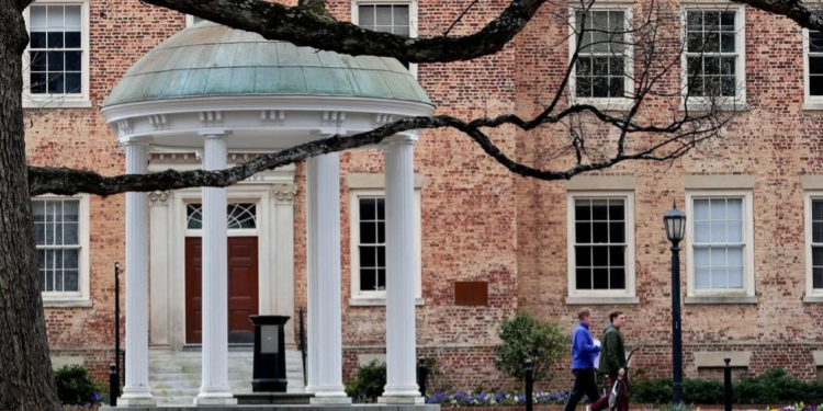 University of North Carolina reports declines in Black and Hispanic enrollment