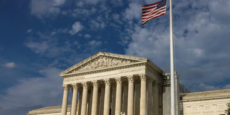 A view of the U.S. Supreme Court in Washington, D.C., taken on June 29, 2024. REUTERS/Kevin Mohatt/File Photo