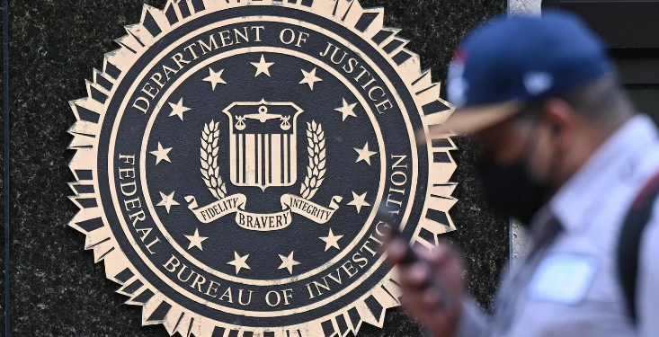 The FBI stated that it is aware of the racist text messages and is collaborating with federal and local authorities to address the issue. (AFP via Getty Images)