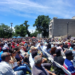 Hundreds gathered in Richmond on Saturday for the dedication of Arthur Ashe Boulevard, an event that included discussions on race and civil rights. (Daniel Berti/For the Virginia Mercury)