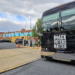 The Black Voters Matter tour bus was spotted outside Midtown Cinema in Harrisburg on April 21, 2024. (Credit: Zack Hoopes)