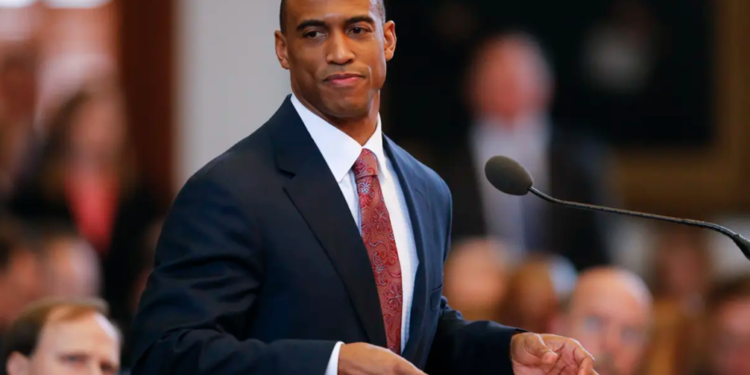 Scott Turner, nominated to head the U.S. Department of Housing and Urban Development, served as the Texas House representative for the 33rd district from 2013 to 2017. Credit: Bob Daemmrich for The Texas Tribune.