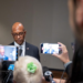 Robert Wood, the U.S. Deputy Permanent Representative to the United Nations, speaks to reporters following a closed Security Council meeting on the Middle East situation, held on October 8, 2023. Credit: Paulo Filgueiras/U.N. Photo.