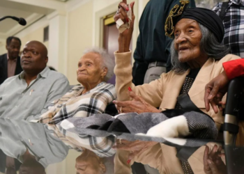 Lessie Randle (right) and Viola Fletcher (second from right), pictured during an October 2023 legislative committee hearing at the Oklahoma Capitol, are the last known living survivors of the 1921 Tulsa Race Massacre: Doug Hoke, The Oklahoman (File)