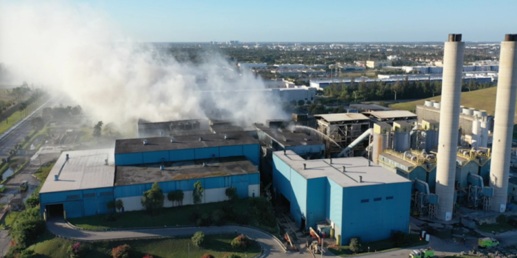 In February 2023, a massive industrial trash incinerator in Miami-Dade County, Florida, was destroyed by fire, leaving local officials grappling with the task of managing nearly 5 million tons of annual waste. In response, county leaders have suggested constructing a new $1.5 billion incinerator but face political challenges in determining its location. This dilemma in South Florida highlights a larger national issue in the fight for environmental justice, advocating for clean, healthy living conditions, particularly for low-income and minority communities. (Miami-Dade Fire Rescue)