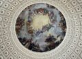 The Apotheosis of Washington, a fresco by Greek-Italian artist Constantino Brumidi