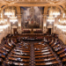 The Pennsylvania House chamber within the Capitol building in Harrisburg. (Photo by Amanda Berg/Spotlight PA)