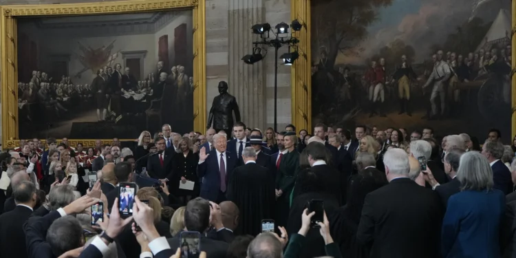 “We’ll forge a society that is color-blind and merit-based,” President Trump’s Inauguration Address