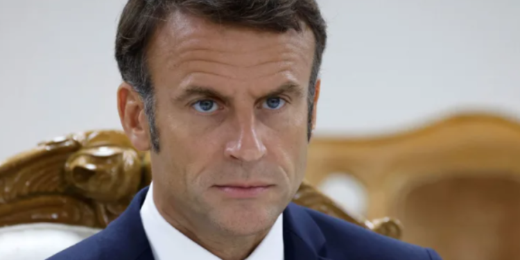 French President Emmanuel Macron.