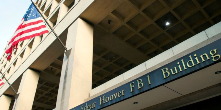 The J. Edgar Hoover FBI headquarters building is pictured in Washington, D.C., on November 2, 2016. (AP Photo/Cliff Owen, File)