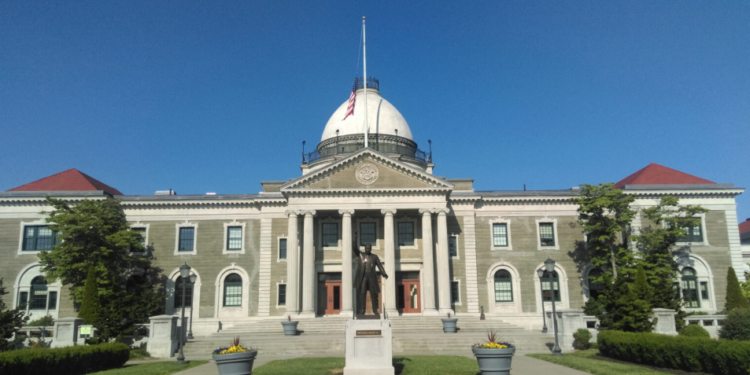 The Nassau County Legislature building. (Source: Wikimedia)