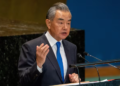 Chinese Foreign Minister Wang Yi speaks at the "Summit of the Future" held in the General Assembly Hall at the United Nations headquarters in New York City, USA, on September 23, 2024. REUTERS/David Dee Delgado/File Photo.