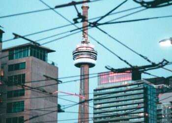 space needle under blue sky