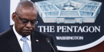FILE – U.S. Secretary of Defense Lloyd Austin addresses the media during a press conference at the Pentagon in Washington on October 30, 2024.