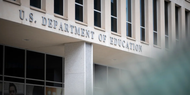 The U.S. Department of Education headquarters in Washington, D.C., pictured on September 9, 2019. (Graeme Sloan/Sipa USA/AP/File)