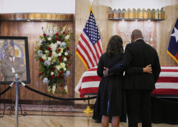 Sylvester Turner Public Viewing