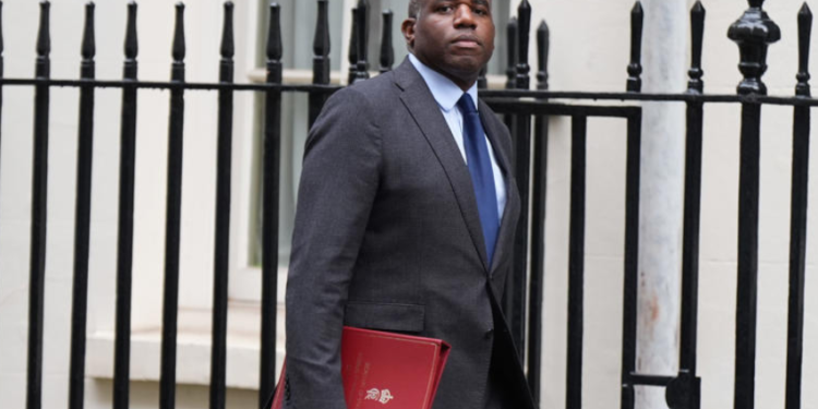 Foreign Secretary David Lammy (PA Wire)