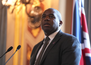 Foreign Secretary David Lammy (Jordan Pettitt/PA)