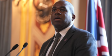 Foreign Secretary David Lammy (Jordan Pettitt/PA)