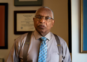 U.S. District Judge Reggie Walton is photographed at the E. Barrett Prettyman Federal Courthouse in Washington, D.C., on February 21, 2024. (REUTERS/Elizabeth Frantz/File Photo)