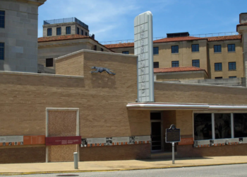 The former Greyhound bus station in Montgomery, Alabama, where the Freedom Riders clashed with protesters in 1961. – Chris Pruitt