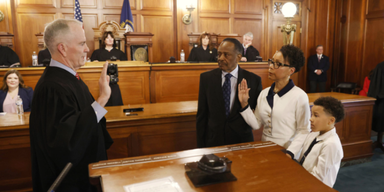 Pamela R. Goodwine sworn in as first Black woman elected to Kentucky Supreme Court