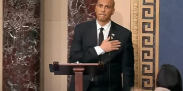Sen. Cory Booker breaks record for longest Senate speech, surpassing segregationist Strom Thurmond