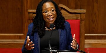 Ketanji Brown Jackson condemns Trump rhetoric ‘designed to intimidate the judiciary’