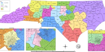 North Carolina lawmakers approve U.S. House district map